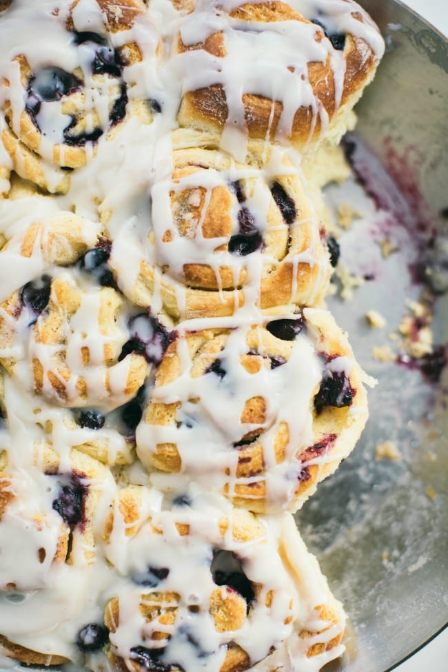 Blueberry-Orange Breakfast Rolls | Vanilla Bean Blog