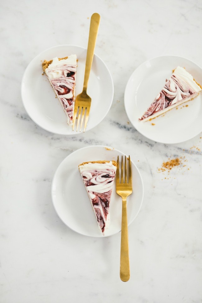 white chocolate cheesecake