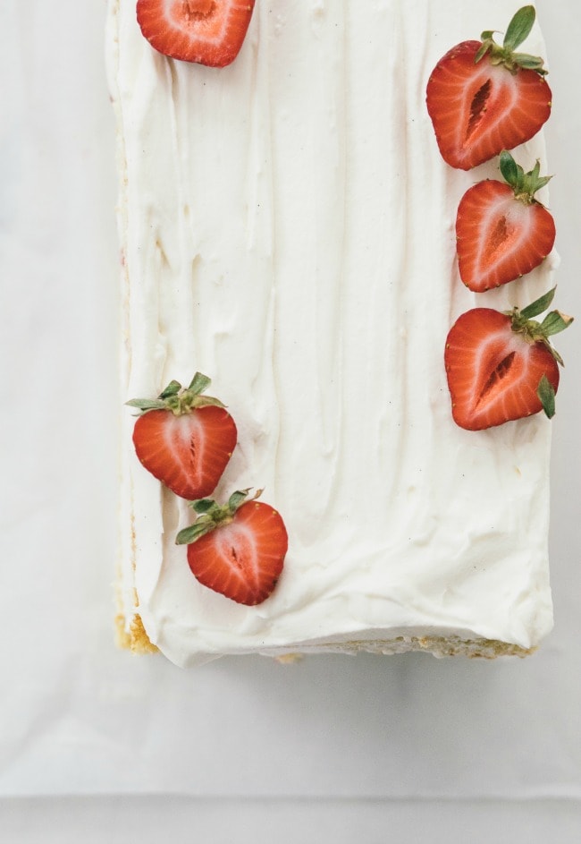 Strawberry Shortcake Cake Recipe | Sarah Kieffer | The Vanilla Bean Blog