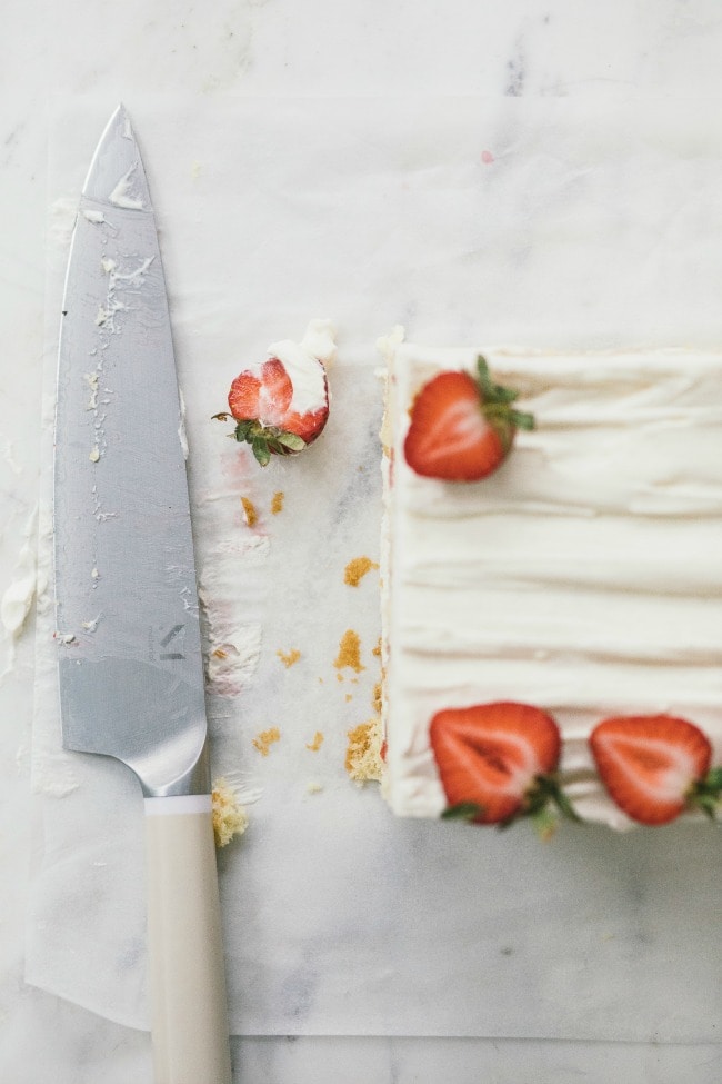 Strawberry Shortcake Cake Recipe | Sarah Kieffer | The Vanilla Bean Blog
