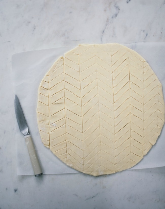 Peach Puff Pastry Pie