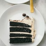 chocolate cake with espresso buttercream