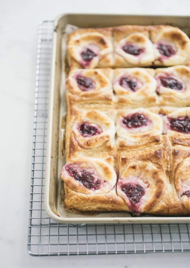 Cheese Danish Slab Pie | Sarah Kieffer | The Vanilla Bean Blog