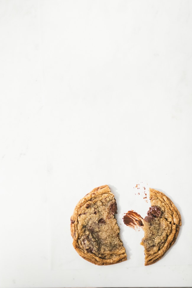 pan banging molasses espresso cookies