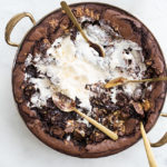 Brownie Butter Chocolate Cookie Brownie Skillet