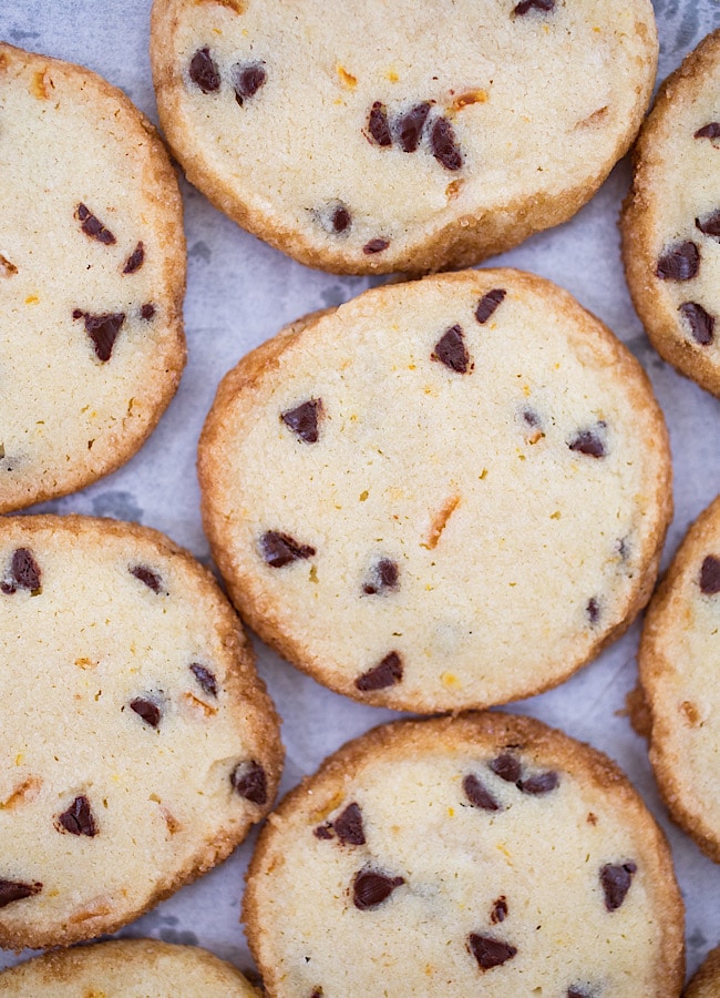 Chocolate Orange Sables