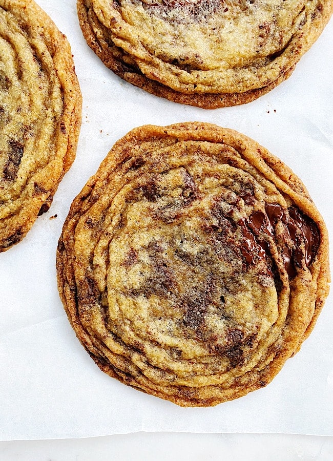 Pan-banging Chocolate Chip Cookies