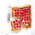 Raspberry Puff Pastry Tart