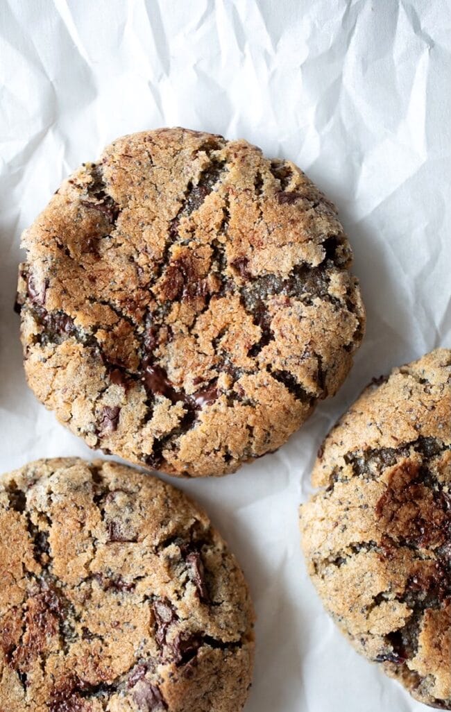 Mokonuts’ Rye-Cranberry Chocolate Chunk Cookies