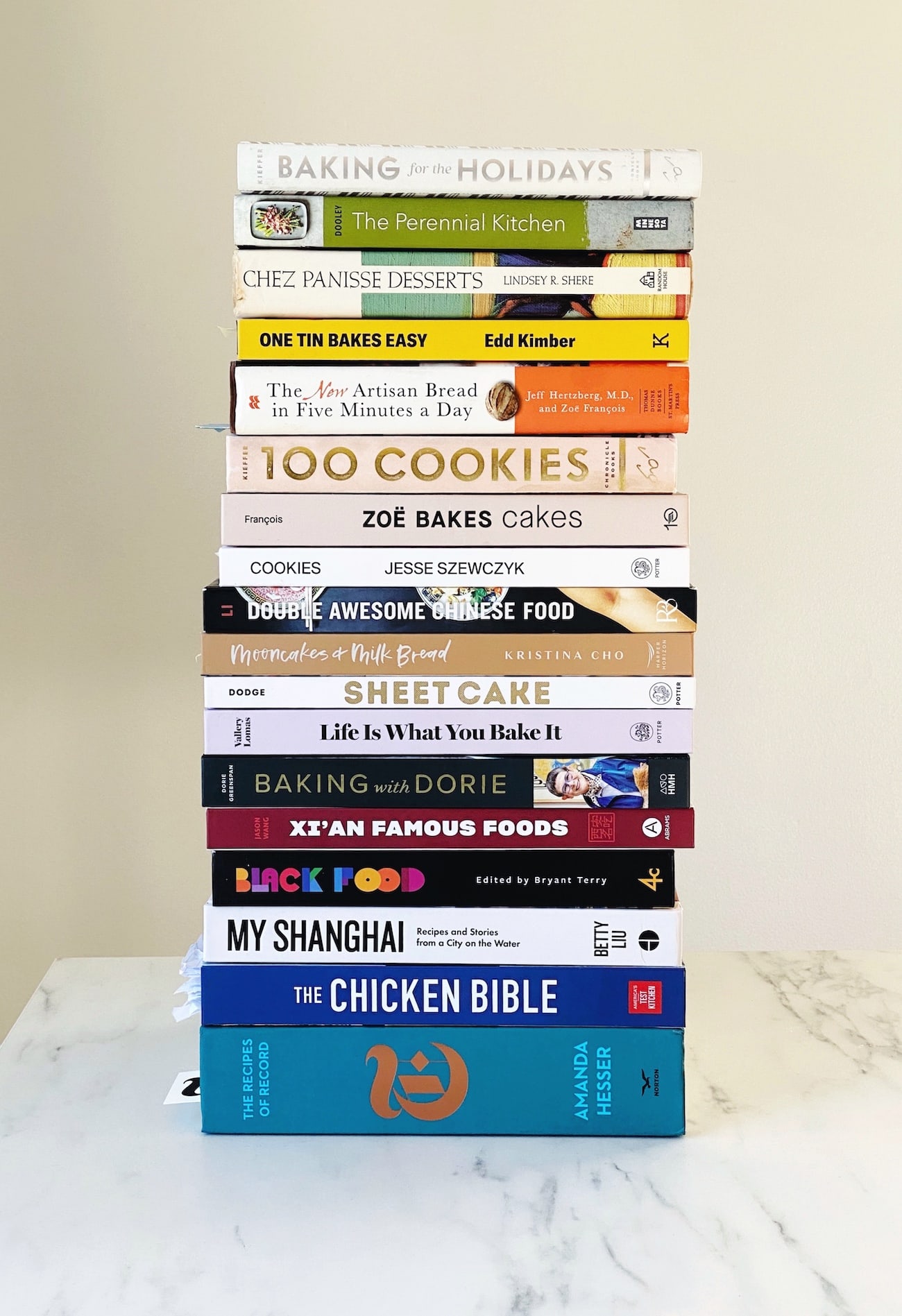 cookbook stack