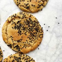 brown sugar sesame cookies