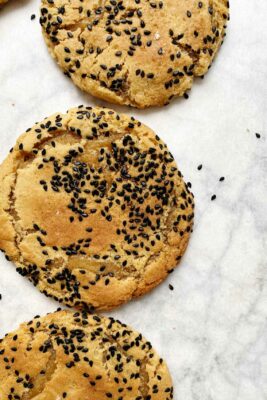 brown sugar sesame cookies