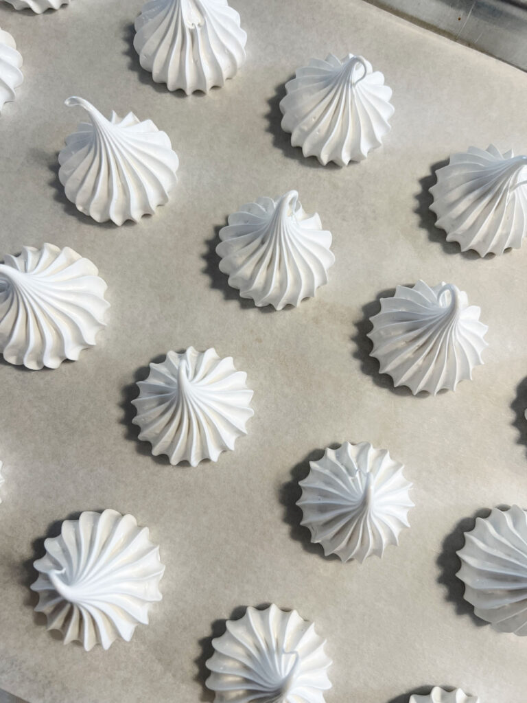 Chocolate Dipped Meringue Cookies Sarah Kieffer