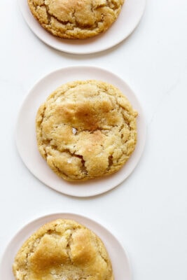 gold pan shortbread cups — Chef Stef's